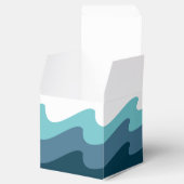 Strandbezogene Gefälligkeitsboxen - Blue Wave Geschenkschachtel (Geöffnet)