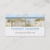 Strandbezogene Visitenkarten Visitenkarte (Vorderseite)