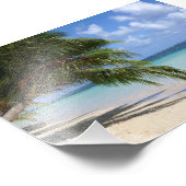 Strandbild Fotodruck (Ecke)