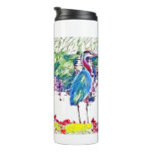 Strandbird an der Küste Thermosbecher (Nach rechts gedreht)