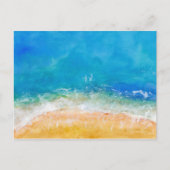 Strandblick Postkarte (Vorderseite)