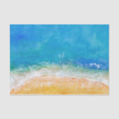 Strandblick Seidenpapier (Vorderseite)