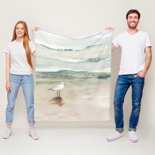 Strandbucht Fleecedecke (Beispiel)