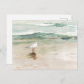 Strandbucht Postkarte (Vorne/Hinten)