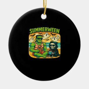 Strandbugeymen - Retro Summerween Vibes Class Keramik Ornament