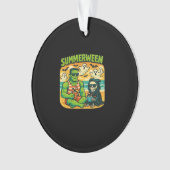 Strandbugeymen - Retro Summerween Vibes Class Ornament (Vorderseite)