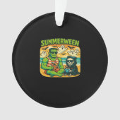 Strandbugeymen - Retro Summerween Vibes Class Ornament (Vorderseite)
