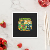 Strandbugeymen - Retro Summerween Vibes Class Serviette (Beispiel)