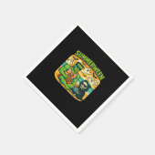 Strandbugeymen - Retro Summerween Vibes Class Serviette (Ecke)