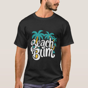 Strandbummer Sommer Sandige Ozean Vibes Und Wellen T-Shirt