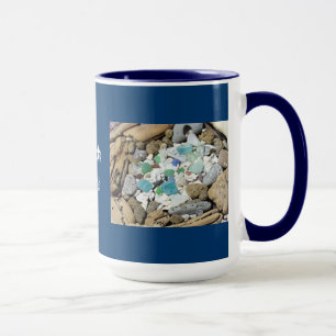 Strandbummler! Kaffeetasse Geschenke Muscheln Meer