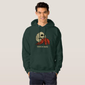 Strandbumser-Schweißhemd Hoodie (Vorne ganz)