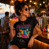 Strandcheers mit Fruchtcocktails Tri-Blend Shirt