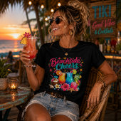 Strandcheers mit Fruchtcocktails Tri-Blend Shirt
