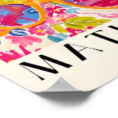 Stranddekoration, Sonnenbrillen Poster, Summer Vib Poster (Ecke)