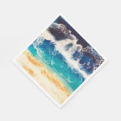 Stranddekoupage Serviette (Ecke)