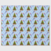 Stranddelphin Geschenkpapier (Flach)