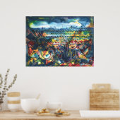 Strände 3 poster (Küche)