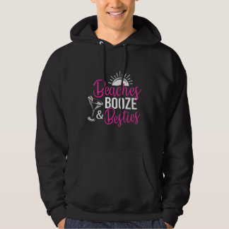 Strände, Alkohol und beste Freundinnen Junggeselli Hoodie