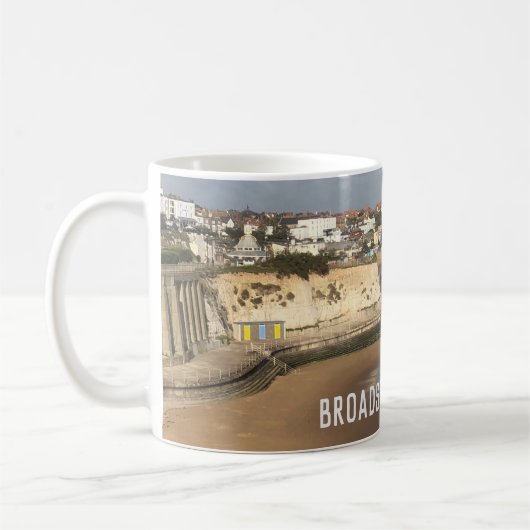 Strände am Broadstairs in Kent Kaffeetasse (Links)