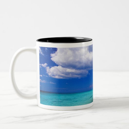 Strände, Barahona, Dominikanische Republik, 2 Zweifarbige Tasse (Links)