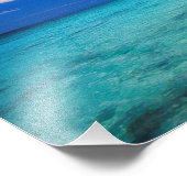 Strände, Barahona, Dominikanische Republik, Fotodruck (Ecke)