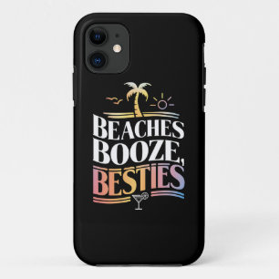 Strände Booze & Besties Kokospalmen Sommer Case-Mate iPhone Hülle