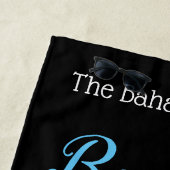 Strände, Booze & Besties Strandtuch (Beispiel)