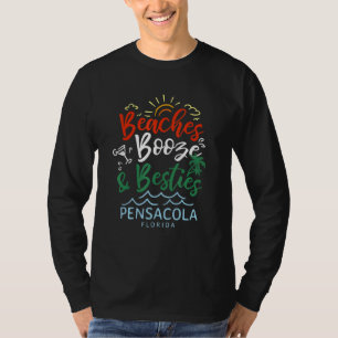 Strände Bucht und Besties Pensacola Sommer Florida T-Shirt