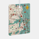 Strände der Außenbanks Ornament Aus Metall (Vorderseite Rechts)