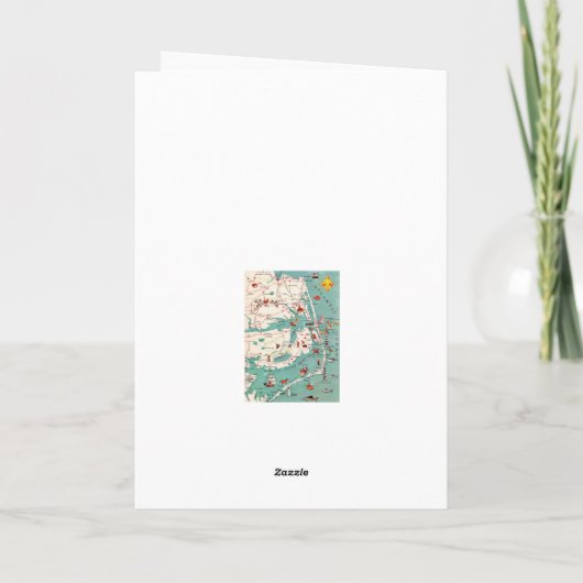 Strände der Außenkarte Karte (Rückseite)