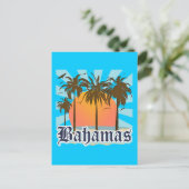 Strände der Bahamas Postkarte (Stehend Vorderseite)