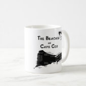Strände der Cape- CodTasse Kaffeetasse (VorderseiteRechts)