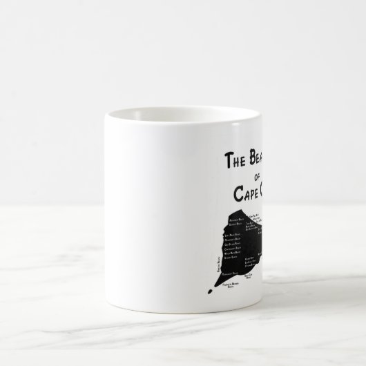 Strände der Cape- CodTasse Kaffeetasse (Mittel)