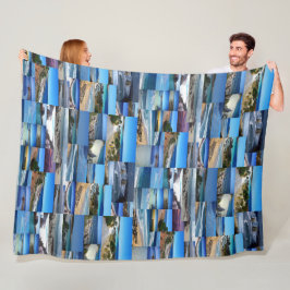 Strände in einer Fotogalerie, Fleecedecke