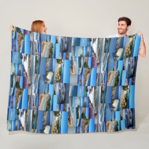 Strände in einer Fotogalerie, Fleecedecke