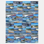 Strände in einer Fotogalerie, Fleecedecke (Vorderseite)