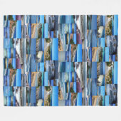 Strände in einer Fotogalerie, Fleecedecke (Vorderseite (Horizontal))