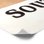 Strände in Kalifornien Poster (Ecke)