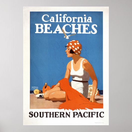 Strände in Kalifornien Poster (Vorne)