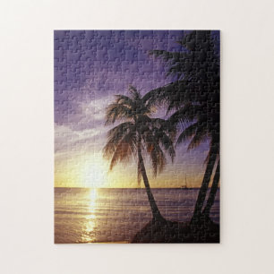 Strände in Negril, Jamaika Puzzle