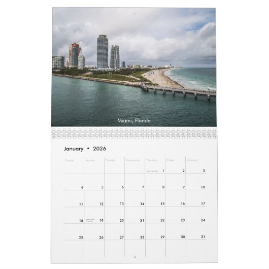 Strände Kalender (Jan 2026)