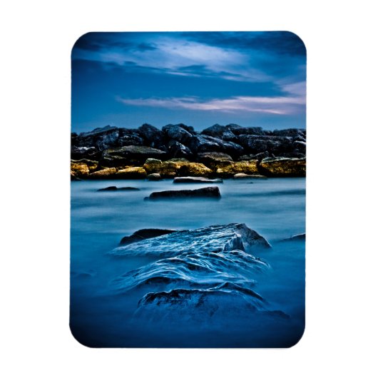 Strände Park Frühstück 4 Magnet (Vertikal)