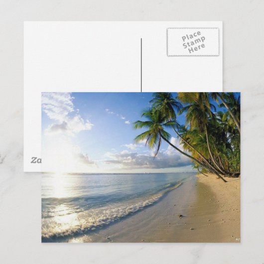Strände Postkarte (Vorne/Hinten)