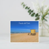 Strande Postkarte (Stehend Vorderseite)