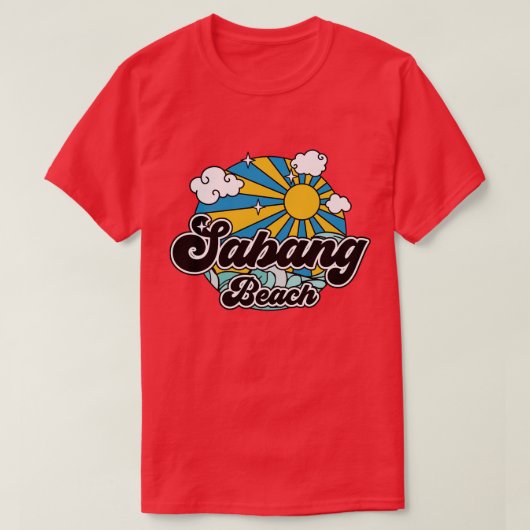 Strände Sabang Beach T-Shirt (Design vorne)