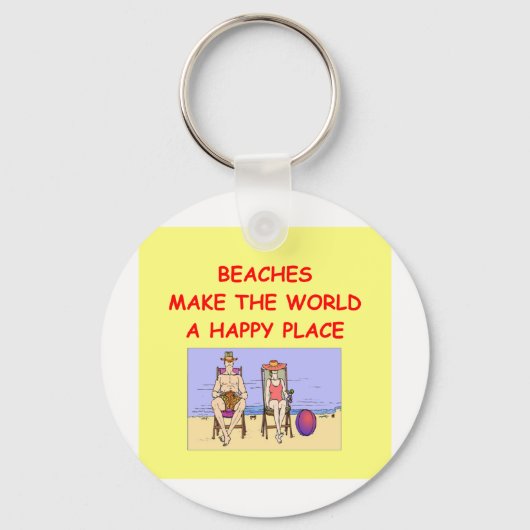 Strände Schlüsselanhänger (Vorderseite)