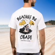 Strände Sei verrückter Hai durch Salty AF