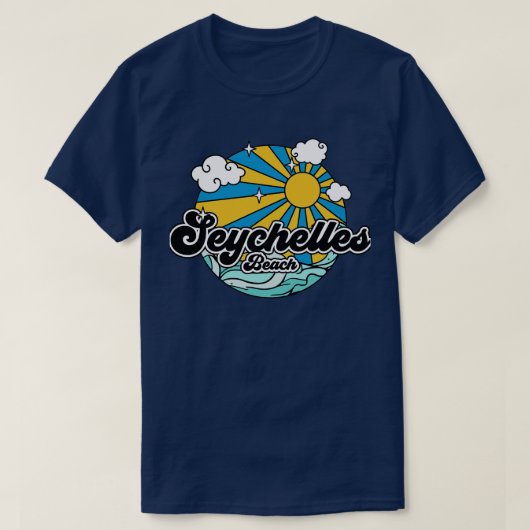 Strände Seychelles Beach T-Shirt (Design vorne)
