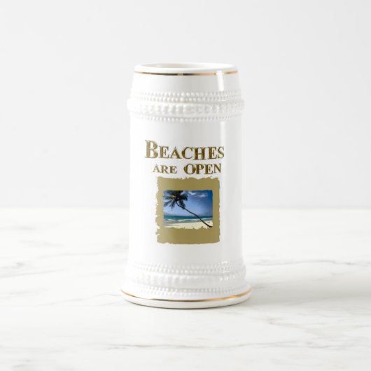 STRÄNDE SIND OFFEN BIERGLAS (Mittel)